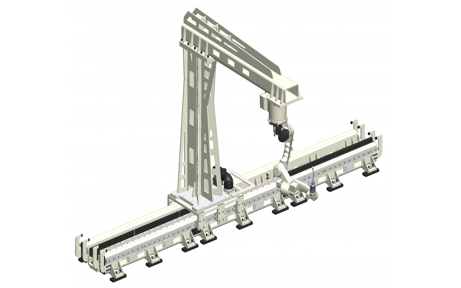 Linear track 1200kg payload 2