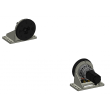 Single axis welding positioner with horizontal rotating axis and 250 kg payload  - ECO version