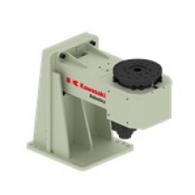 Single axis welding positioner with vertical rotating axis and 750 kg payload